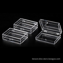 Clear PS Box for Dice Packing